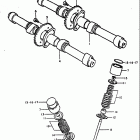 GS550,E 1980 Распределительный вал-клапана