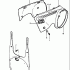 RM400 1980 Обтекатель рамы