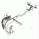 RM50 1978-1980 Muffler (rm50c)