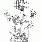 SP400 1980 Головка цилиндра