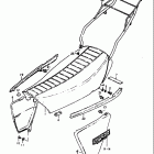 SP400 1980 Seat - frame cover