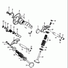 SP400 1980 Распределительный вал-клапана