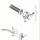 GS550,E 1980 Right handle switch