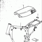 RM50 1978-1980 Frame - seat (rm50n