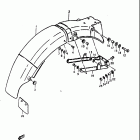 GS550,E 1980 Заднее крыло