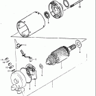 GS550,E 1980 Стартер электрический