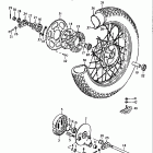 SP400 1980 Заднее колесо
