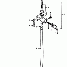 RM400 1980 Топливный кран