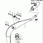 RM400 1980 Глушитель