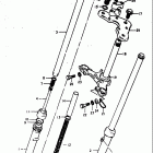 RM50 1978-1980 Front fork (rm50c)