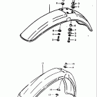 DS185 1978-1980 Переднее крыло