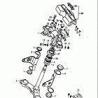 GS1000S 1979 Траверса нижняя
