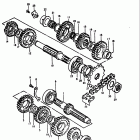 RM400 1979 Трансмиссия