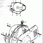 TS185 1977-1979 Крышки картера
