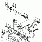 GS550,E 1977-1979 Механизм  переключения передач