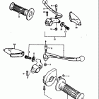 RM400 1979 Handle grip - lever