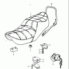 GS750L 1979 Сидение