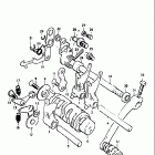 DS80 1978-1979 Механизм  переключения передач
