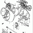 GS550,E 1977-1979 Speedometer - tachometer (gs550n
