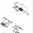 GS1000L 1979 Подножки