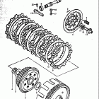 TS185 1977-1979 Сцепление