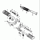 GS550,E 1977-1979 Footrest (gs550n