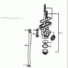 TS100 1978-1979 Топливный кран