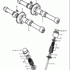 GS750L 1979 Распределительный вал-клапана