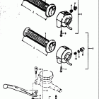 GS550,E 1977-1979 Rh handle switch