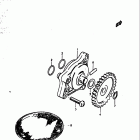 GS1000S 1979 Масляный насос