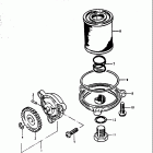 DR370 1978-1979 Масляный насос