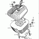 RM80 1977-1979 Цилиндр