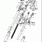 TS250 1977-1979 Передняя вилка