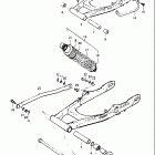 PE250 1977-1979 Rear swinging arm (pe250b .pe250c)