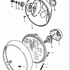 GS1000L 1979 Фара