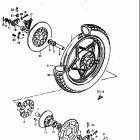 GS1000L 1979 Заднее колесо
