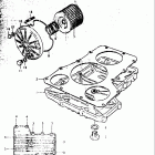 GS1000 C,EC,N,EN 1978-1979 Маслянный поддон