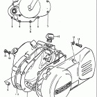 RM80 1977-1979 Крышки картера