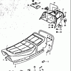 GS1000S 1979 Сидение