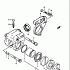 GS1000S 1979 Front caripers