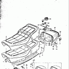 GS1000 C,EC,N,EN 1978-1979 Seat (gs1000c