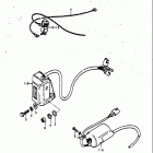 RM80 1977-1979 Cdi unit - ignition coil