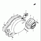 GS750L 1979 Crankcase rh cover