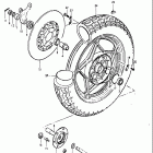 GS850G 1979 Заднее колесо