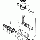 DR370 1978-1979 Коленвал