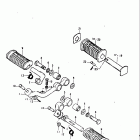 GS750L 1979 Подножки