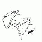 GS1000L 1979 Обтекатель рамы