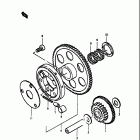 GS550,E 1977-1979 Муфта стартера