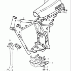 PE250 1977-1979 Frame - seat (pe250c .pe250n)