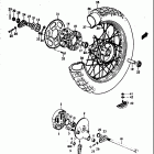 DR370 1978-1979 Заднее колесо
